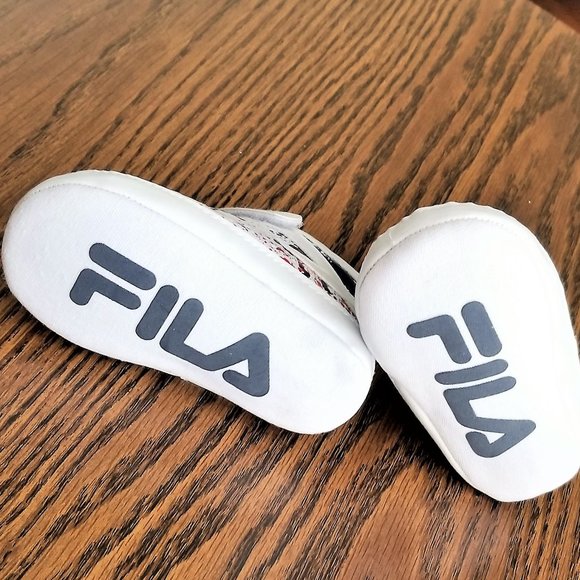 FILA Baby Shoes White 9-12M NWT - Picture 5 of 7